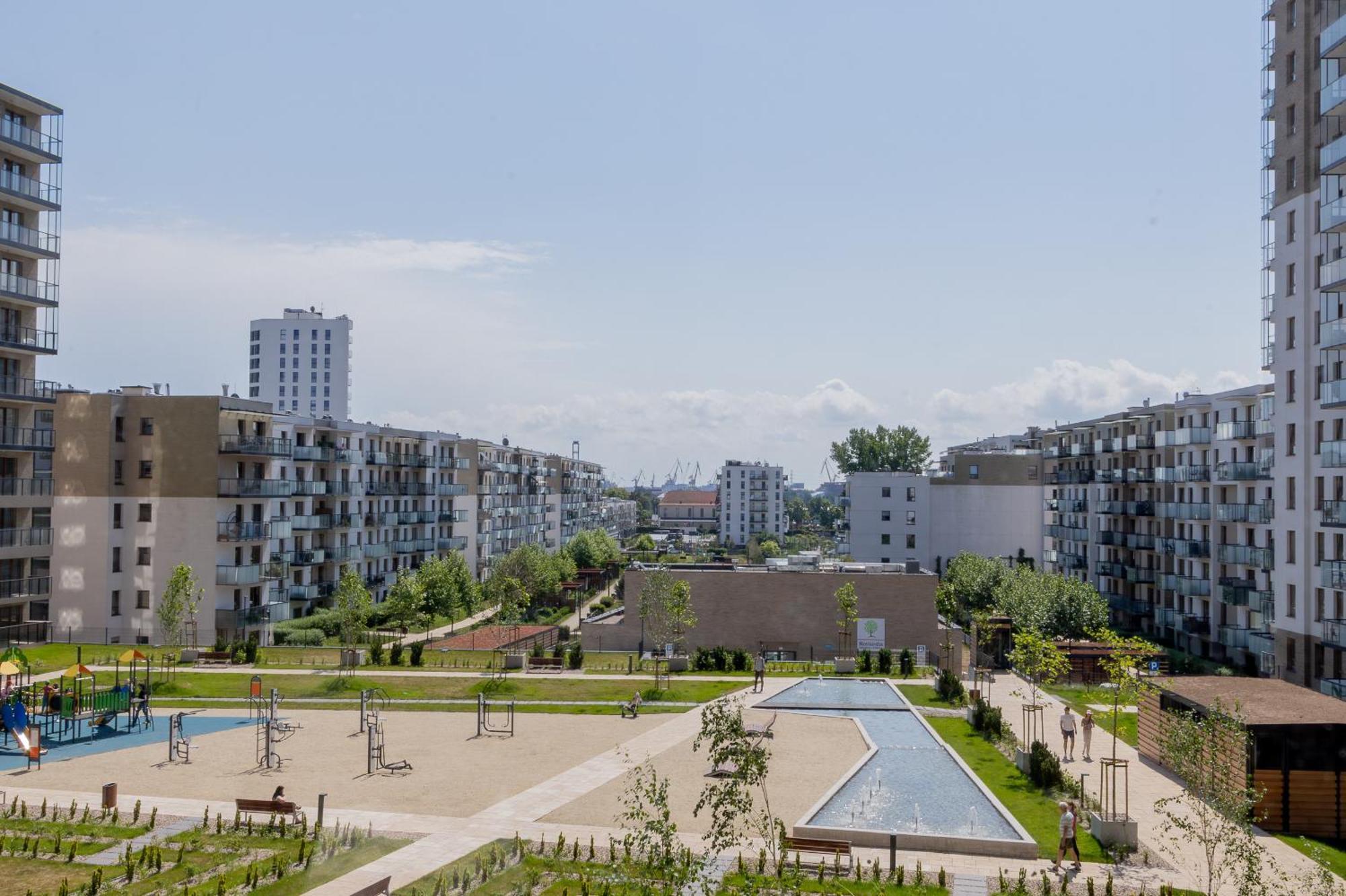 Glow Apartments, Apartamenty Nowa Letnica Gdańsk Exterior foto